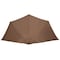 Pure Garden 9ft Half Umbrella, 20lb, Brown 83-OUT5464 - alternate 2